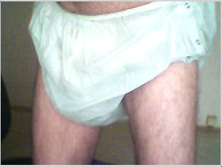   Love my cloth diapers and snap on plastic pants
