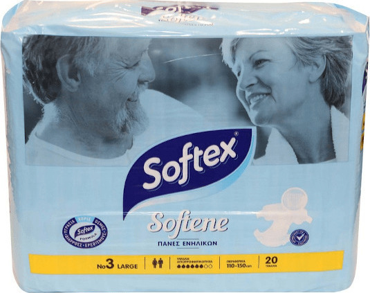Softex Softene Open Diapers - L - 20pcs
