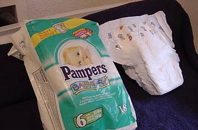 Size 6 Pampers Baby Dry
