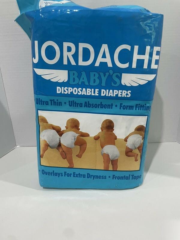 Jordache Baby's Plastic Disposable Nappies - No2 - Small - 3-6kg - 8-15lbs - 30pcs - 10
