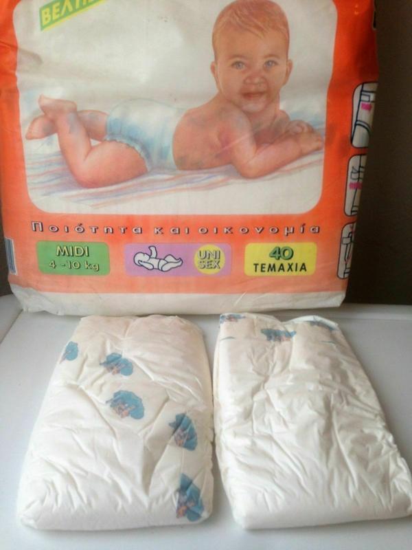 Παραγωγή Baby Disposable Nappies - No2 - Midi - 4-10kg - 9-22lbs - 40pcs - 4
