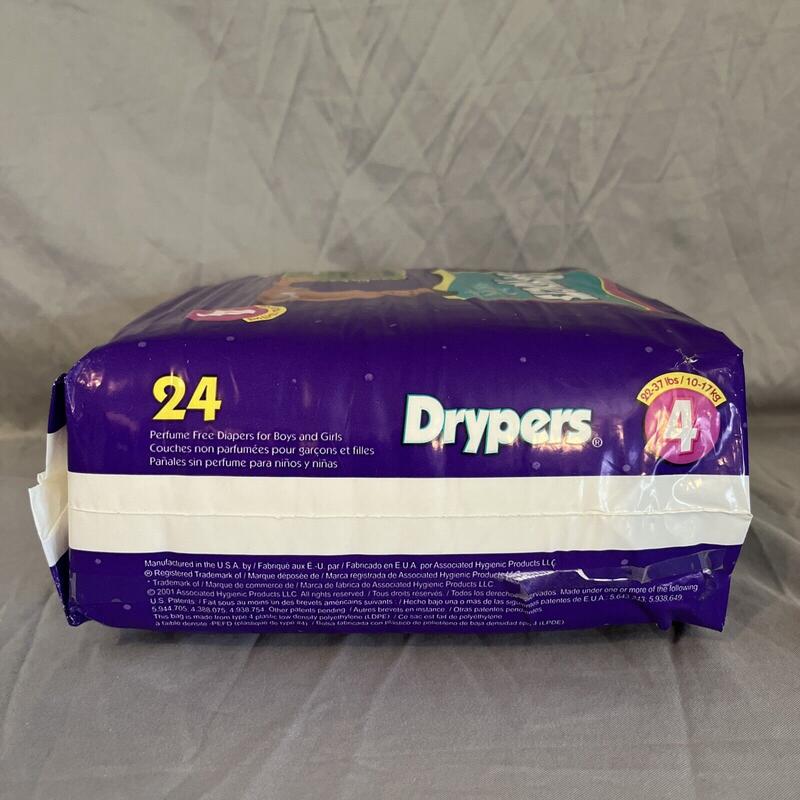 Drypers Smart Moms - Value Pack - No4 - Maxi - 10-17kg - 22-37lbs - 24pcs - 3
