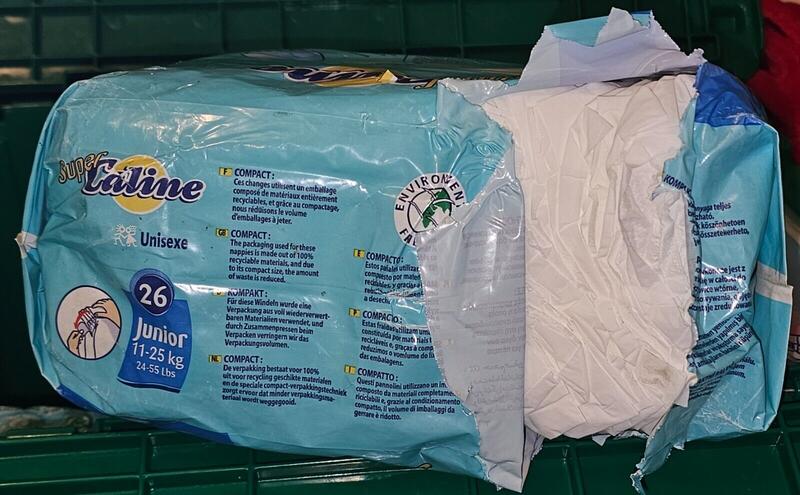 Super Caline Plastic Backed Disposable Nappies - No5 - Junior - 11-26kg - 24-55lbs - 26pcs - 18
