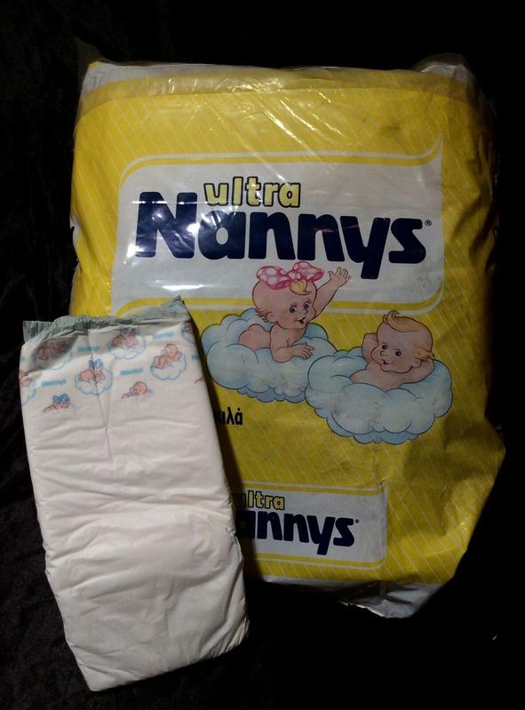 Ultra Nannys Plastic Baby Disposable Diapers - Jumbo - 18-26kg - 20-40lbs - 28pcs - 1
