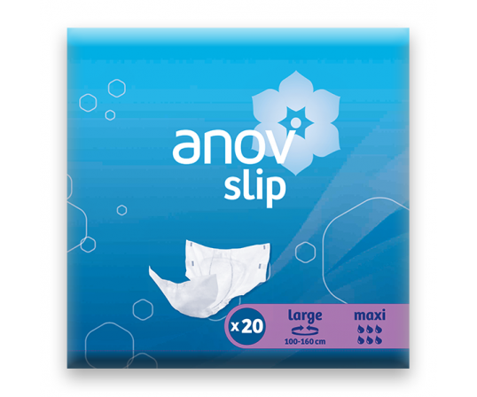 amd AnovSlip - AIO Adult Incontinence Briefs - No3 - Large - 100-160cm - 20pcs
