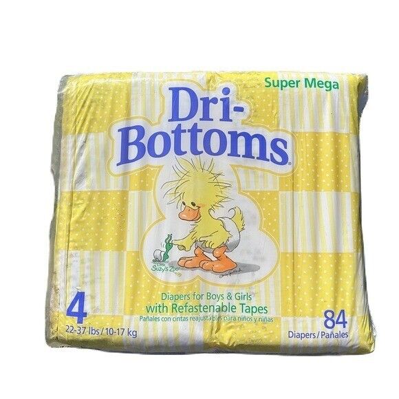 Dry-Bottoms Little Suzy's Zoo Disposable Nappies - No4 - XL - 10-17kg - 22-37lbs - 84pcs - 5
