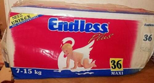 Endless Plus Disposable Baby Nappies - Maxi - 7-15kg - 30pcs - 1
