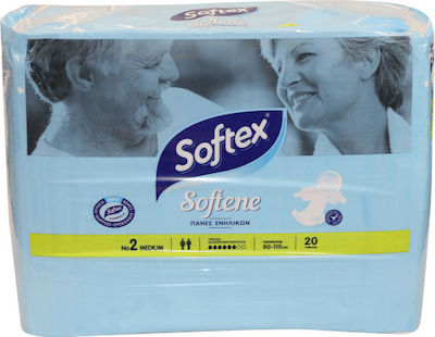 Softex Softene Open Diapers - M - 20pcs
