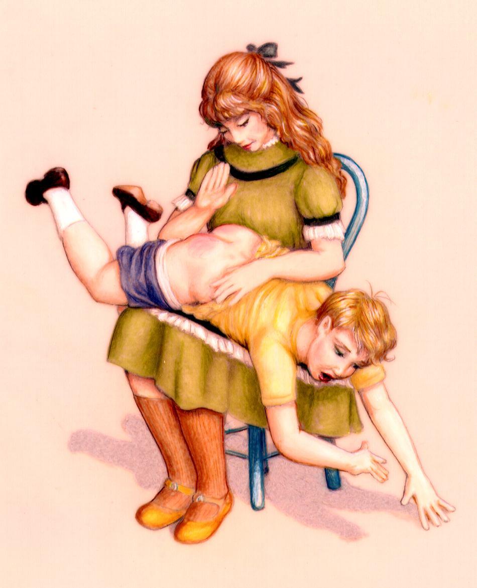 Spanking some diaper images image