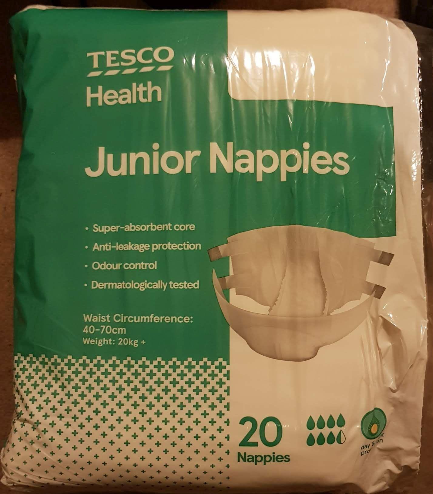 tesco adult nappies