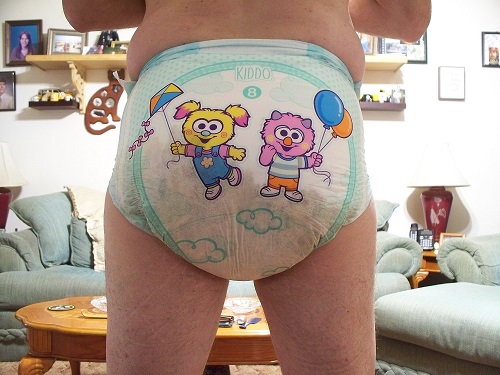 my diaper this morning
