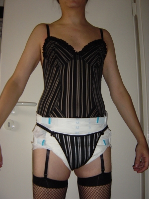 JoJo - Diaper & lingerie
My new lingerie, so I have to publish some pics...
