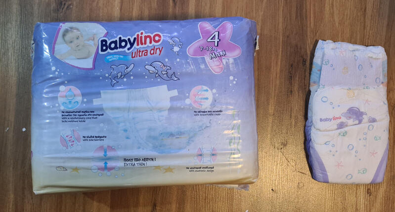 Babylino Ultra Dry - Maxi - 7-18kg - 15-40lbs - 31pcs - 4
