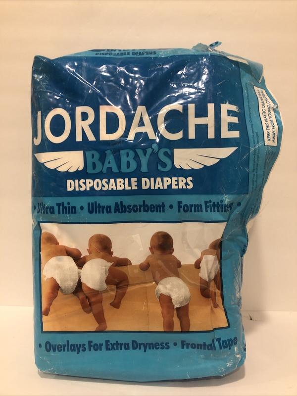 Jordache Baby's Plastic Disposable Nappies - No2 - Small - 3-6kg - 8-15lbs - 30pcs - 28

