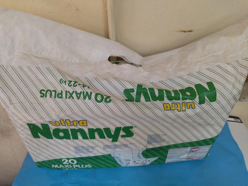 Ultra Nannys Plastic Baby Disposable Diapers - Maxi Plus - 14-22kg - 31-48lbs - 20pcs - 11
