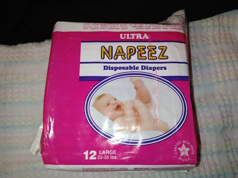 Ultra Napeez Disposable Diapers - No5 - Large - 10-16kg - 22-35lbs - 12pcs - 1
