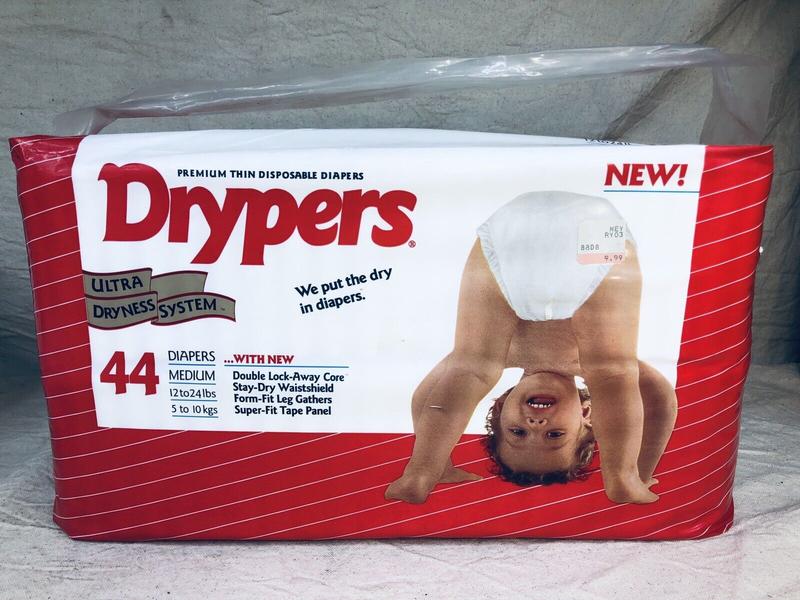 Drypers Premium Thin Disposable Diapers - No3 - Midi - 5-10kg - 12-24lbs - 44pcs - 1
