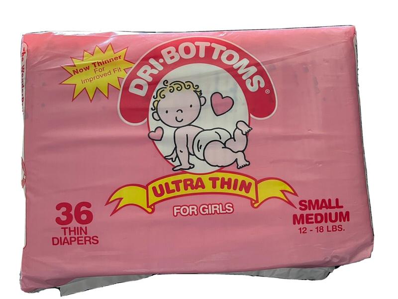 Dry-Bottoms Ultra Thins for Girls - No2 - Small/Medium - 5-8kg - 12-18lbs - 36pcs - 3
