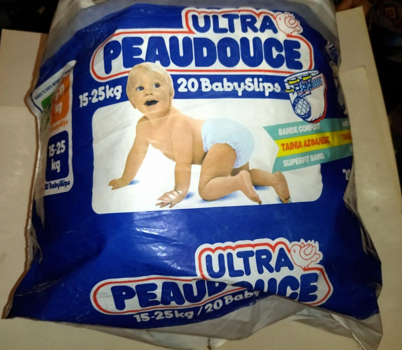 Libero Peaudouce Ultra Plastic Nappies - Childsize - 15-25kg - 33-55lbs - 20pcs - 20
