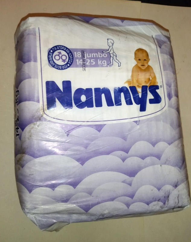 Ultra Nannys Plastic Baby Disposable Diapers - Jumbo - 14-25kg - 30-55lbs - 18pcs - 17
