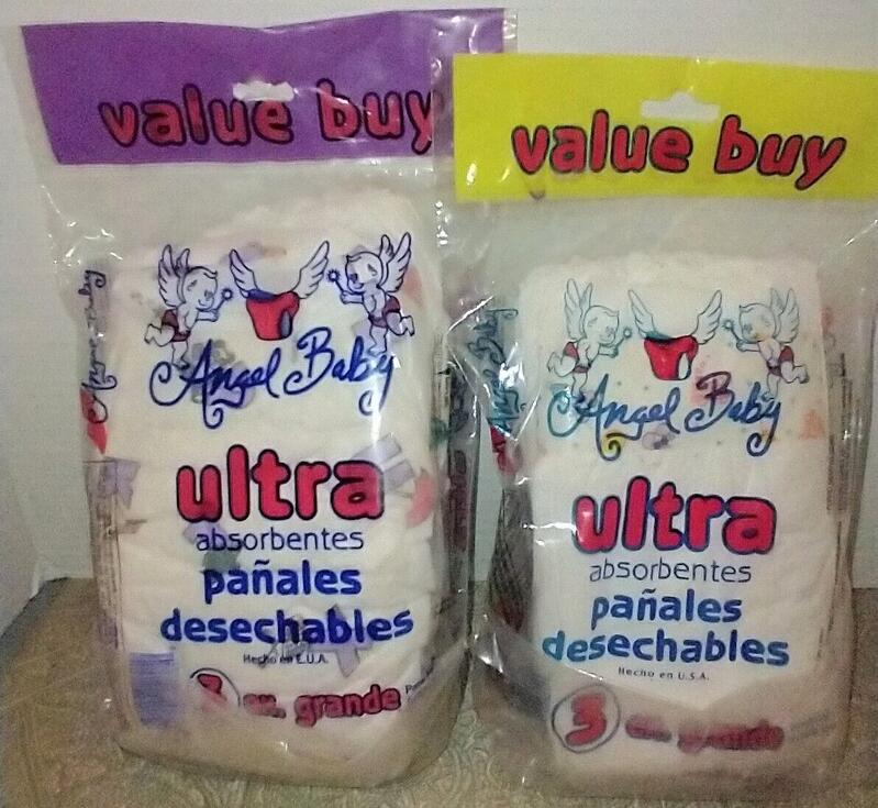 Angel Baby Ultra Absorbent Disposable Diapers - No6 - XL (for babies over 30lbs) - 3pcs - 9
