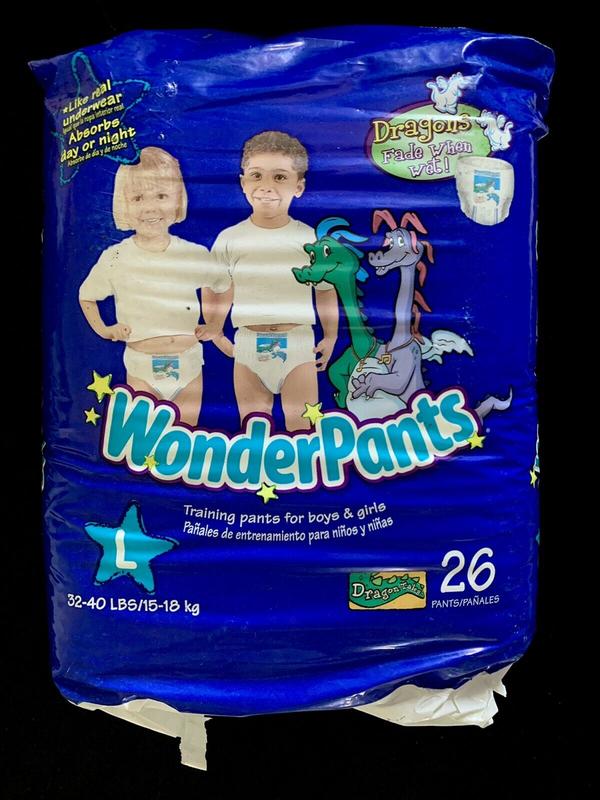2005 Wonderpants Pull-ups for Boys & Girls - No4 - Large - 15-18kg - 32-40lbs - 26pcs - 1 
