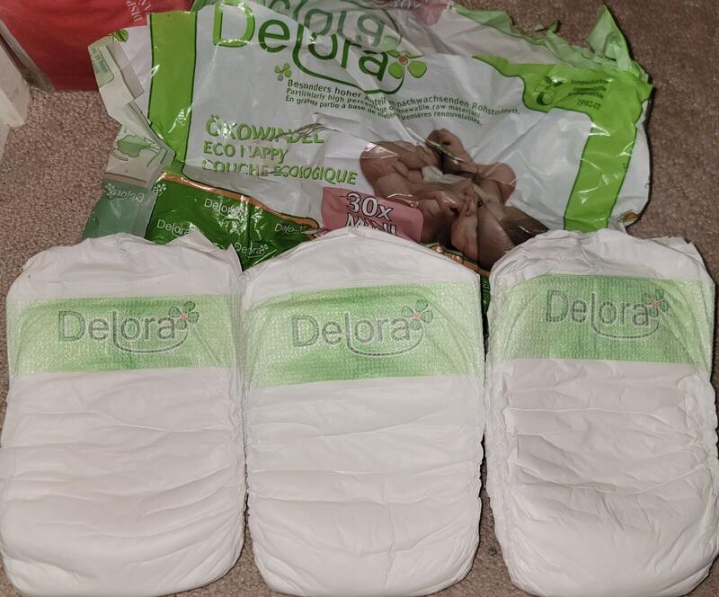 Delora Disposable Baby Nappies - Unisex - No2 - Mini - 3-6kg - 8-15lbs - 30pcs - 3
