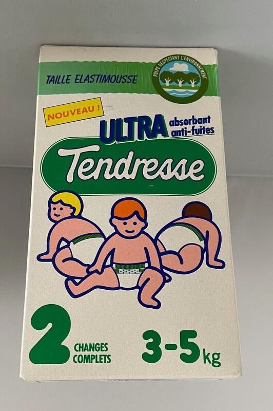 Tendresse Ultra Plastic Nappies - Newborn - Trial Pack - 3-5kg - 6-11lbs - 2pcs - 2
