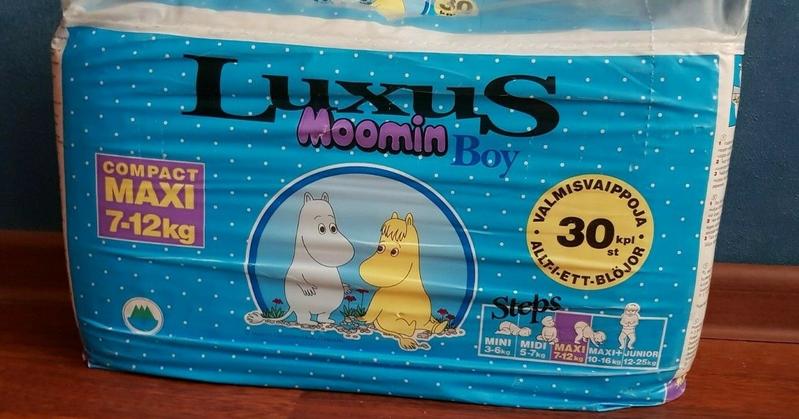 Luxus Moomin' for Boys - No3 - Maxi - 7-12kg - 30pcs - 1
