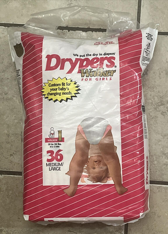 Drypers Walkers for Girls - No3 - ML - 8-12kg - 18-26lbs - 36pcs - 7
