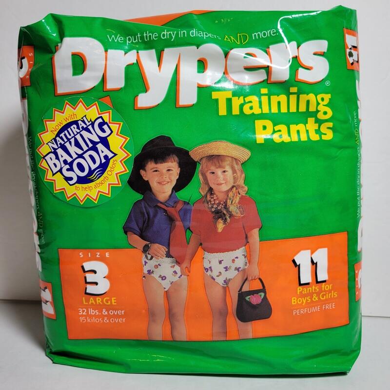 Drypers Disposable Training Pants w/ Baking Soda - Unisex - No3 - L - for boys and girls from 15kg (32lbs) and over - 11pcs - 6
