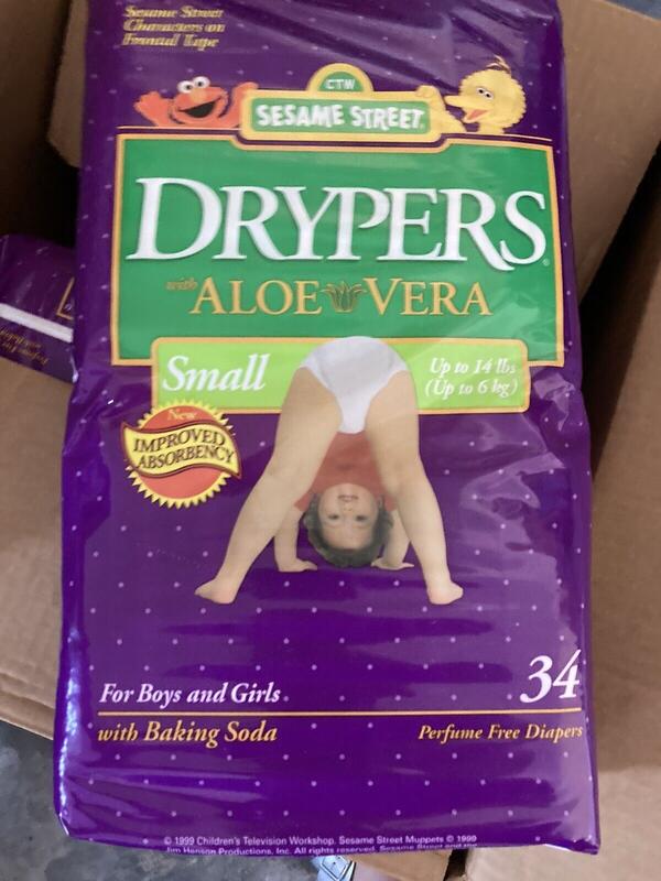 Drypers Aloe Vera - No1 - Mini - 4-6kg - 8-14lbs - 34pcs - 9
