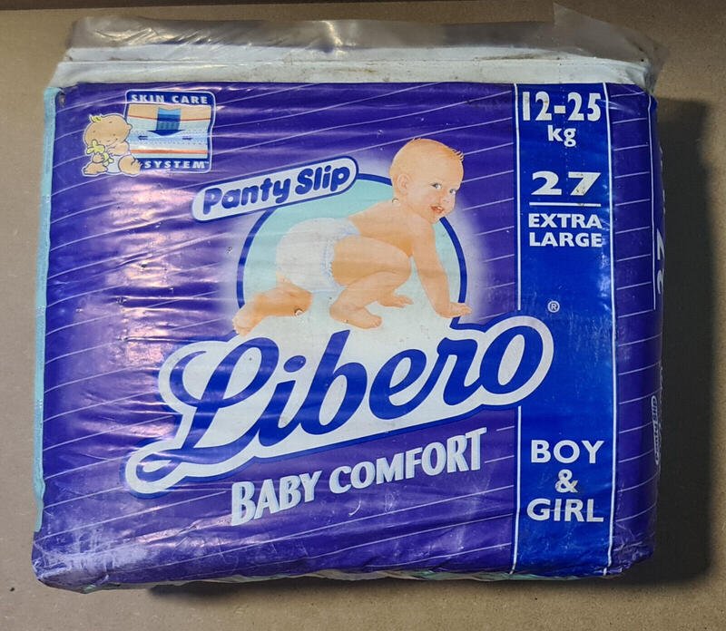 Libero Peaudouce Baby Comfort Disposable Nappies - Unisex - No5 - Extra Large - 12-25kg - 26-55lbs - 27pcs - 4
