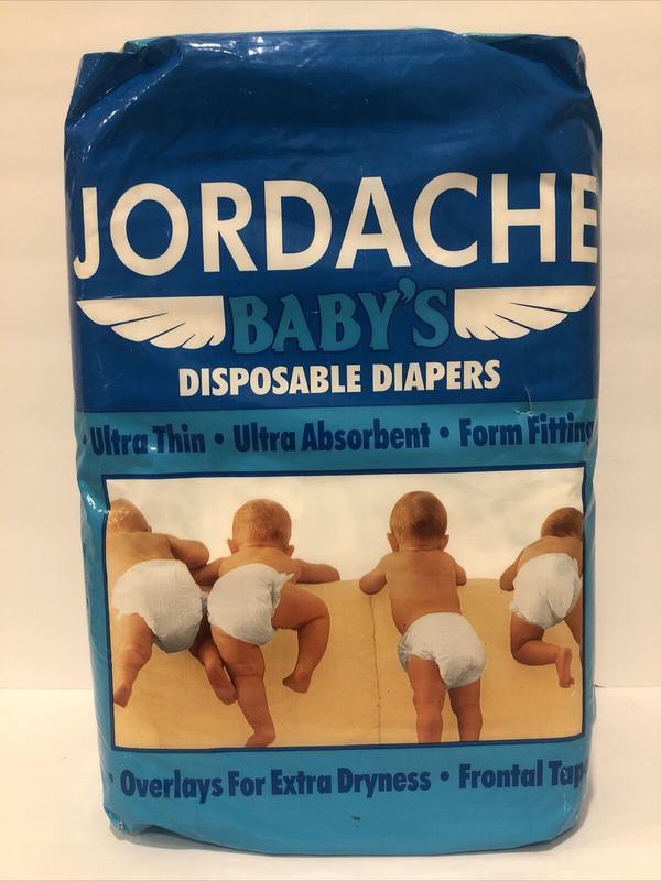 Jordache Baby's Plastic Disposable Nappies - No2 - Small - 3-6kg - 8-15lbs - 30pcs - 18
