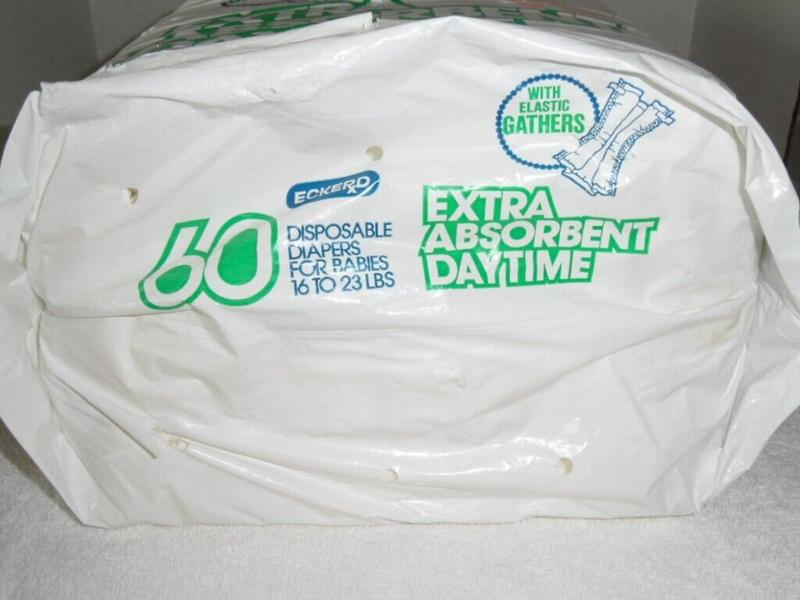 Eckerd Drug Disposable Baby Diapers with Stay-Dry Gathers - Extra Absorbent Daytime (for babies from 16 to 23lbs) - 60pcs - 4

