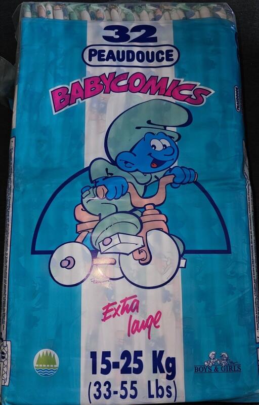 Libero Peaudouce Babycomics - Smurf Edition - No6 - XL - 15-25kg - 33-55bs - 32pcs - 8
