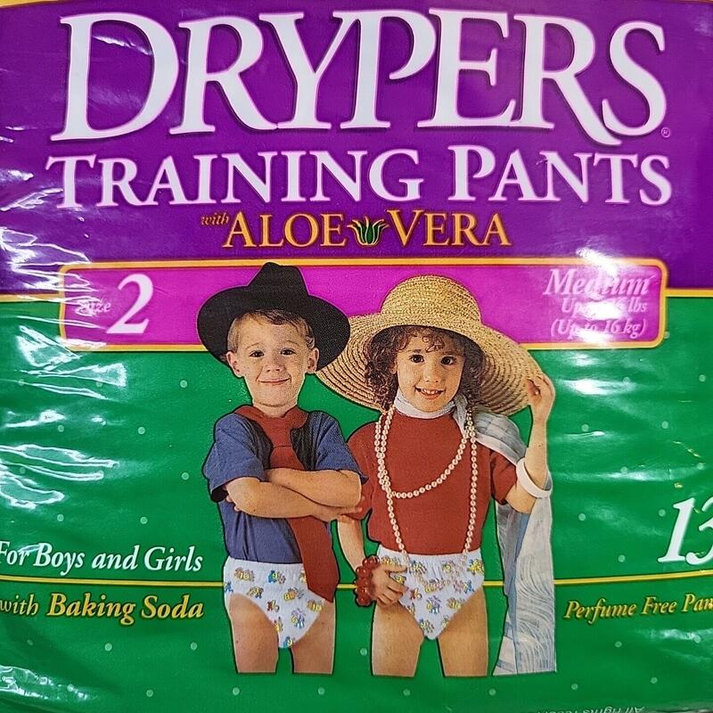 Drypers Disposable Training Pants w/ Baking Soda - Unisex - No2 - M - for boys and girls up to 16kg (36lbs) - 13pcs - 7
