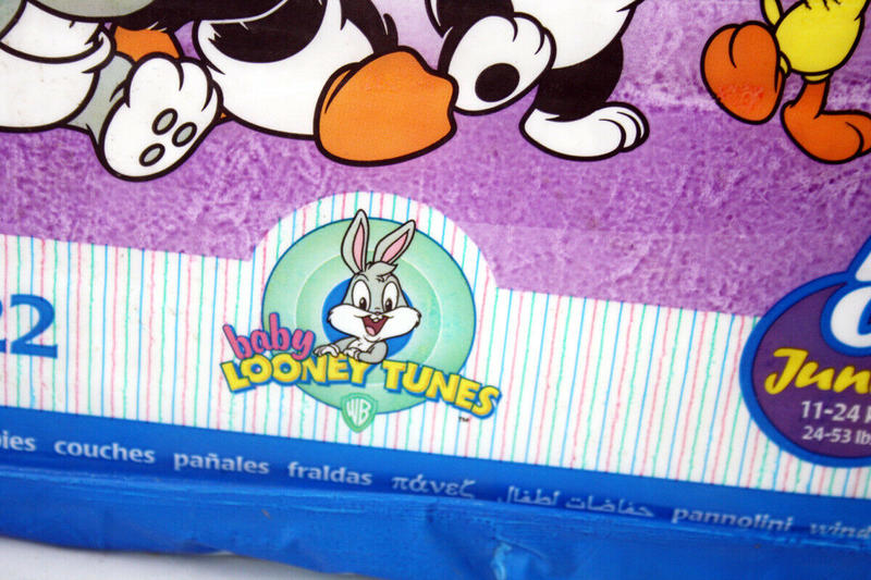 Napper Baby Looney Tunes Disposable Open Nappies - No5 - Junior - 11-24kg -24-53lbs - 22pcs - 9
