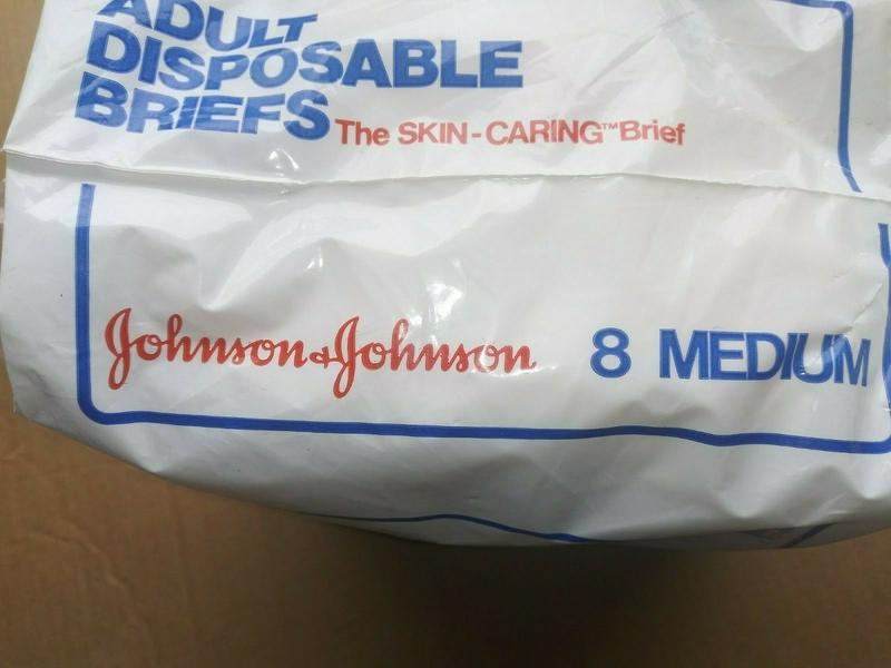 Johnson & Johnson Adult Disposable Skin-Care Briefs - No2 - M - 8pcs - 3
