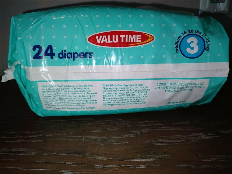 ABC Value Time Disposable Diapers - No3 - Midi - 7-13kg - 16-28lbs - 24pcs - 3
