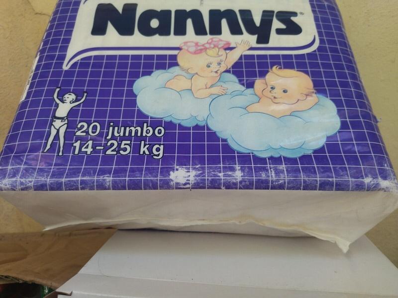 Ultra Nannys Plastic Baby Disposable Diapers - Jumbo - 14-25kg - 30-55lbs - 20pcs - 3
