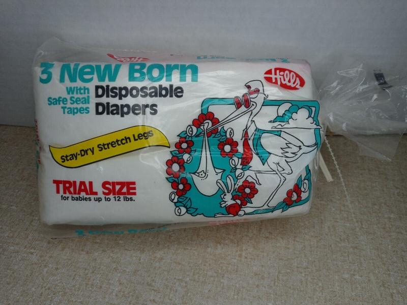 Hills Disposable Nappies - Newborn - Trial Pack (for babies up to 12lbs) - 3pcs - 7
