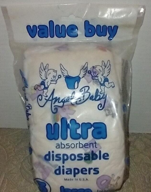 Angel Baby Ultra Absorbent Disposable Diapers - No5 - L (for babies 22-35lbs) - 3pcs - 7
