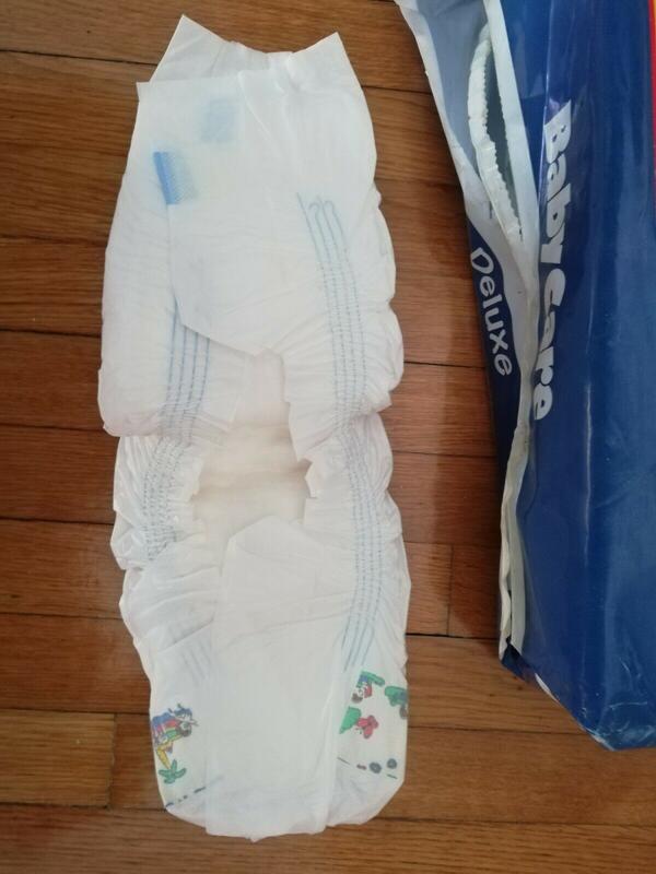Baby Care Deluxe Junior XL Plastic Diaper for Boys 14 - 25kg - 32-55lbs - 26pcs - 24
