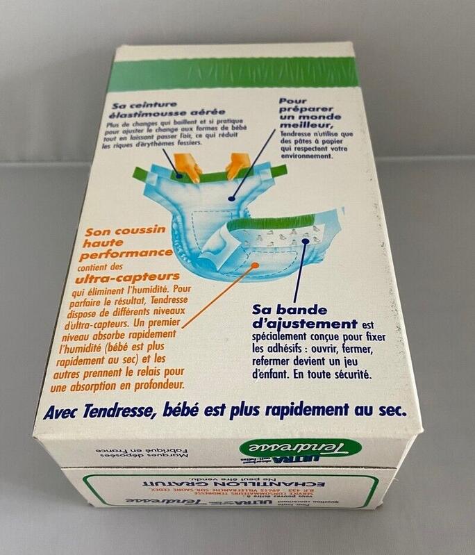 Tendresse Ultra Plastic Nappies - Newborn - Trial Pack - 3-5kg - 6-11lbs - 2pcs - 3
