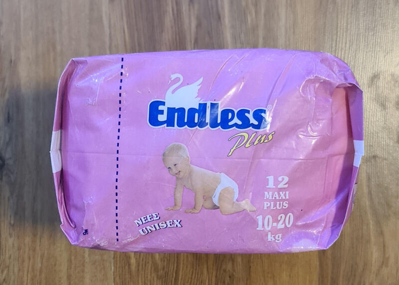 Endless Plus Disposable Baby Nappies - Maxi Plus - 10-20kg - 12pcs - 16
