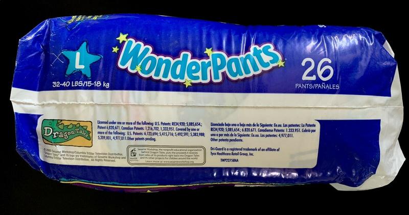 2005 Wonderpants Pull-ups for Boys & Girls - No4 - Large - 15-18kg - 32-40lbs - 26pcs - 3
