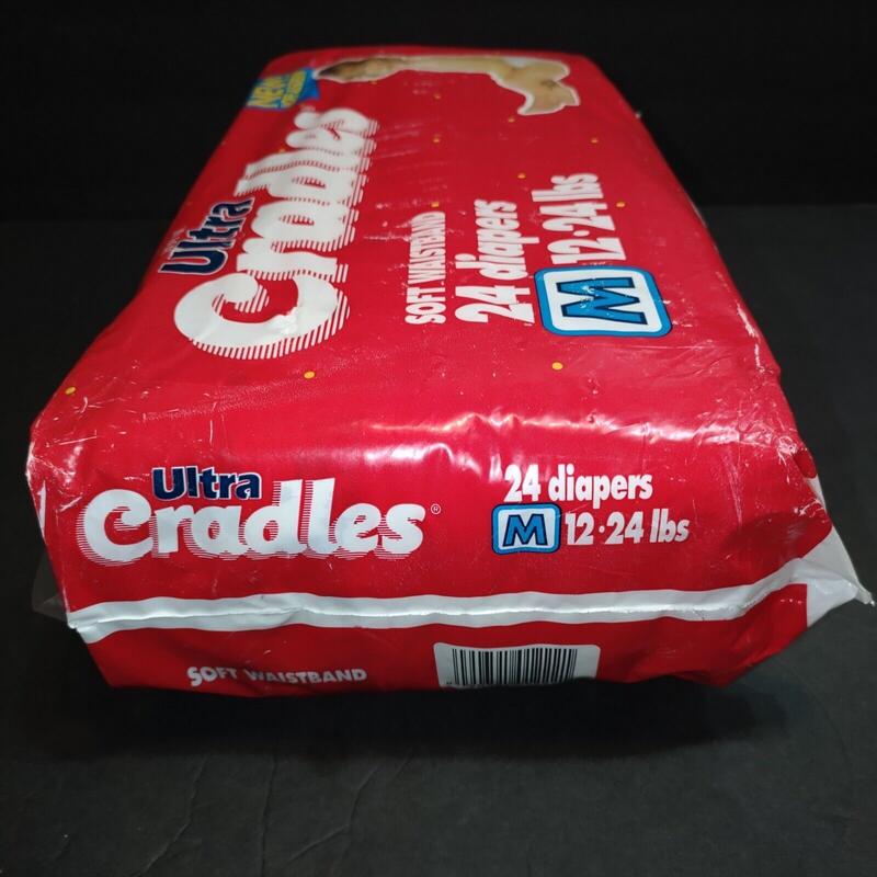 Ultra Cradles Plastic Disposable Nappies - No3 - M - 5-10kg - 12-24lbs - 24pcs - 11
