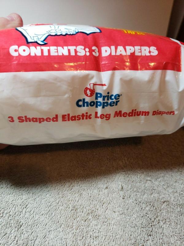  Price Chopper Baby-Dry Plastic Disposable Nappies - No3 - M - 12-24lbs - 3pcs - 4
