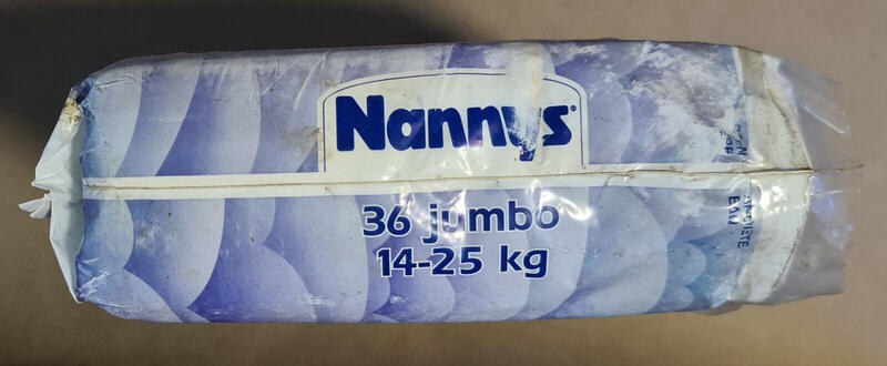 Ultra Nannys Plastic Baby Disposable Diapers - Jumbo - 14-25kg - 30-55lbs - 36pcs - 3

